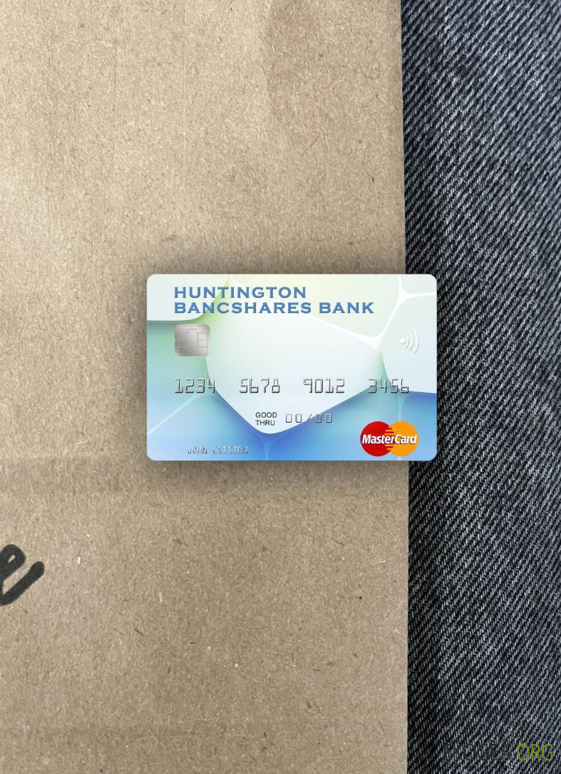 USA Huntington Bancshares Bank mastercard photolook ,